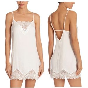Linea Donatella Graciella Satin Chemise Nightgown